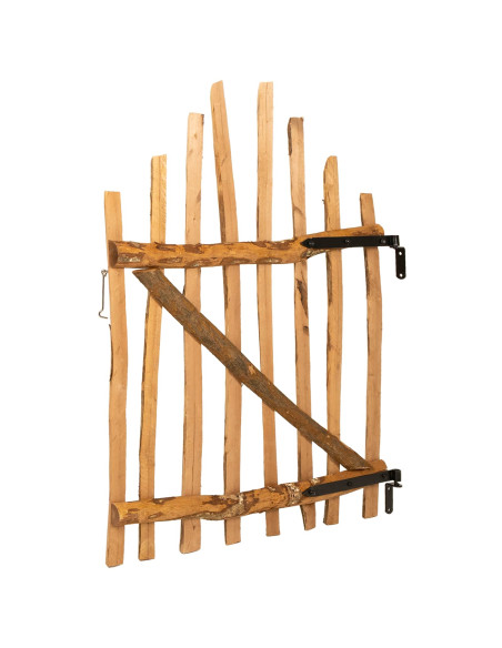 Cancello della recinzione arcuato 100 x 120 cm