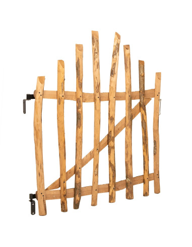 Cancello della recinzione arcuato 100 x 120 cm