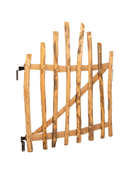 Cancello della recinzione arcuato 100 x 120 cm