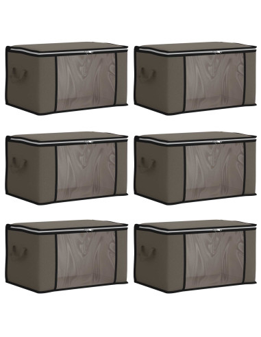 Scatola di stoccaggio con finestra laterale trasparente 6 pcs