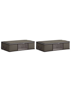 Scatola di stoccaggio con finestra laterale trasparente 2 pcs 2