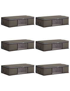 Scatola di stoccaggio con finestra laterale trasparente 6 pcs 2