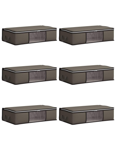 Scatola di stoccaggio con finestra laterale trasparente 6 pcs