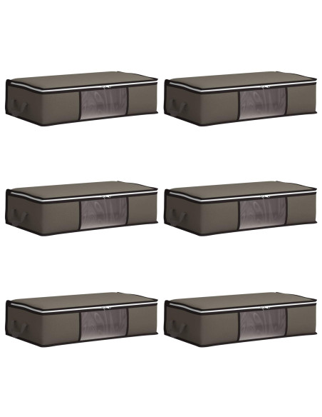 Scatola di stoccaggio con finestra laterale trasparente 6 pcs