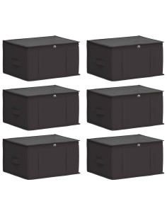 Scatola di stoccaggio con finestra trasparente in alto 6 pcs 2