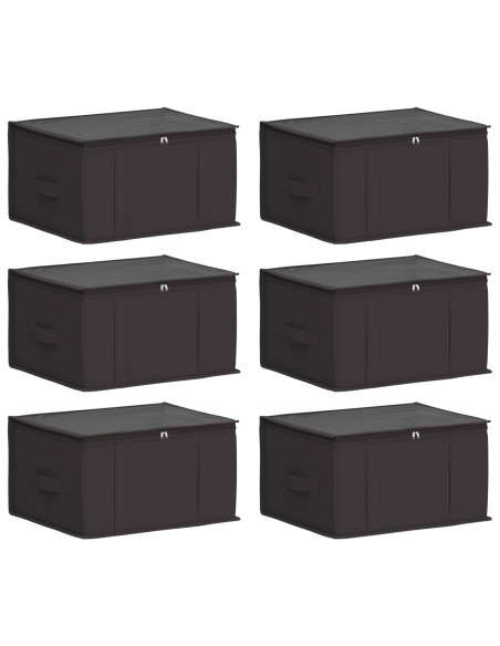Scatola di stoccaggio con finestra trasparente in alto 6 pcs