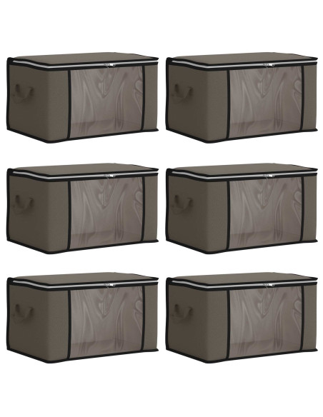 Scatola di stoccaggio con finestra laterale trasparente 6 pcs