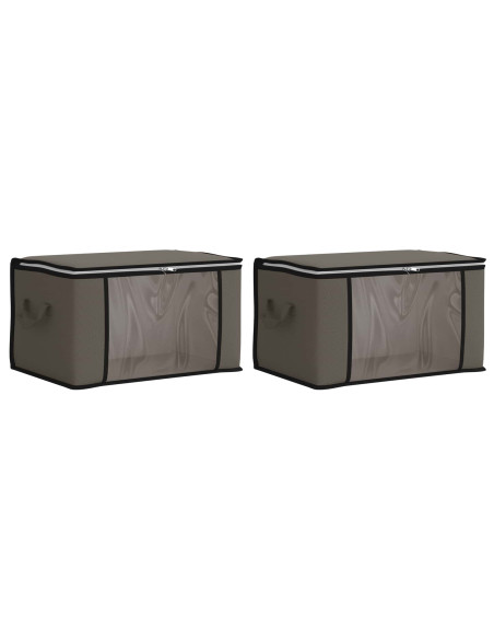 Scatola di stoccaggio con finestra laterale trasparente 2 pcs