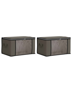 Scatola di stoccaggio con finestra laterale trasparente 2 pcs 2