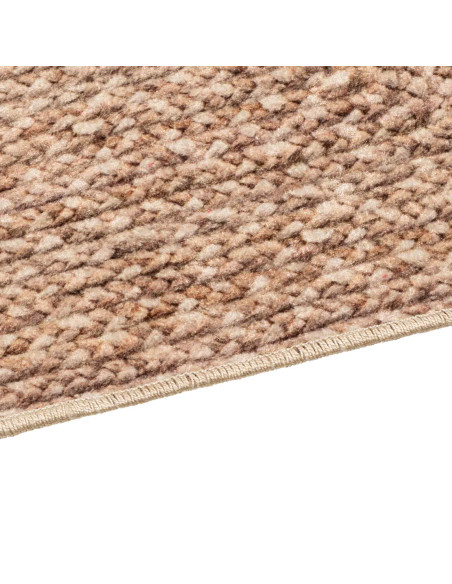 Runner Tappeto MARSA Giallo 100 x 450 cm Poliestere e PVC
