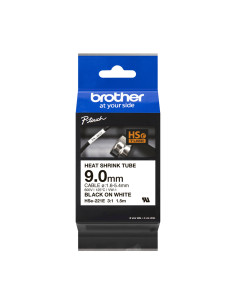 Brother HSE-221E nastro per etichettatrice Nero su bianco
