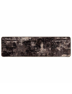 Runner Tappeto MARSA Nero 50 x 200 cm Poliestere e PVC 2