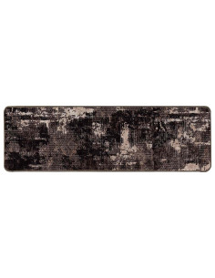 Runner Tappeto MARSA Nero 50 x 400 cm Poliestere e PVC 2