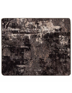 Runner Tappeto MARSA Nero 80 x 100 cm Poliestere e PVC 2