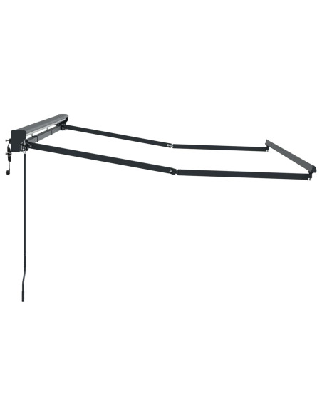 Struttura della tenda elettrica retrattile Antracite 3,5 x 2 m