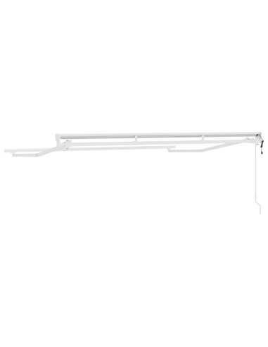 Struttura della tenda elettrica retrattile Bianco 3,5 x 2,5 m
