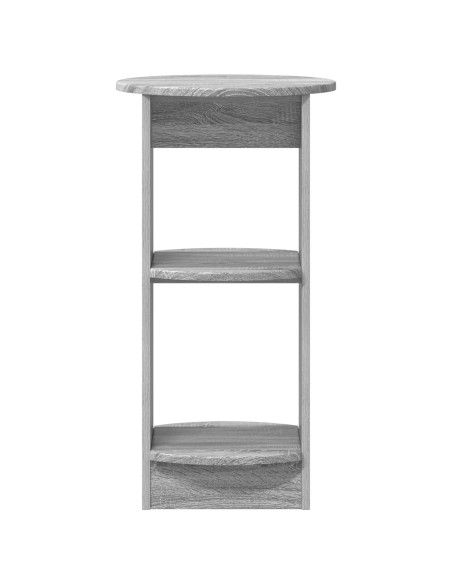 Mobile laterale Sonoma grigia 40 x 40 x 75 cm