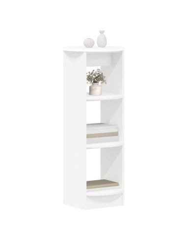 Mobile laterale Bianco 40 x 40 x 100 cm Legno ingegnerizzato
