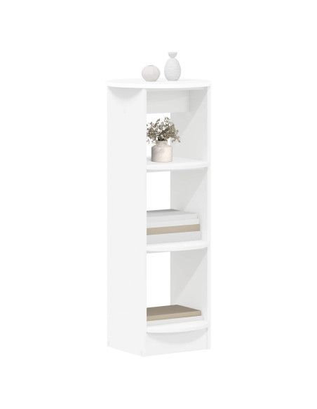 Mobile laterale Bianco 40 x 40 x 100 cm Legno ingegnerizzato