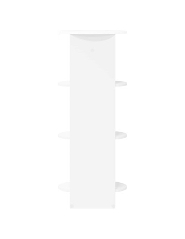 Mobile laterale Bianco 40 x 40 x 100 cm Legno ingegnerizzato