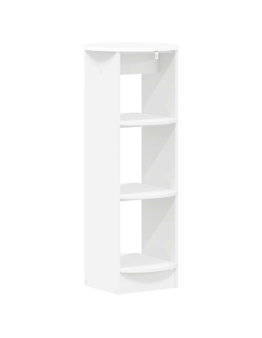 Mobile laterale Bianco 40 x 40 x 100 cm Legno ingegnerizzato