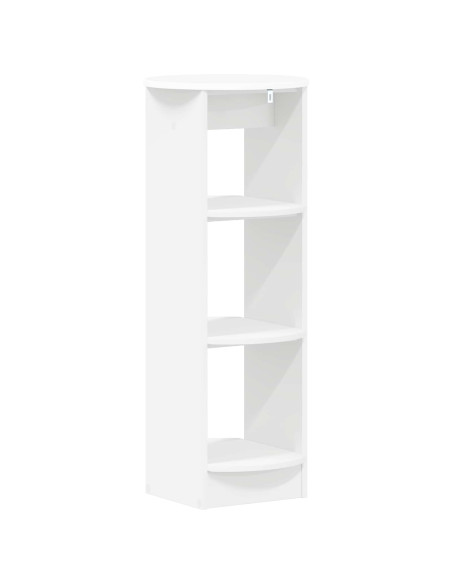 Mobile laterale Bianco 40 x 40 x 100 cm Legno ingegnerizzato
