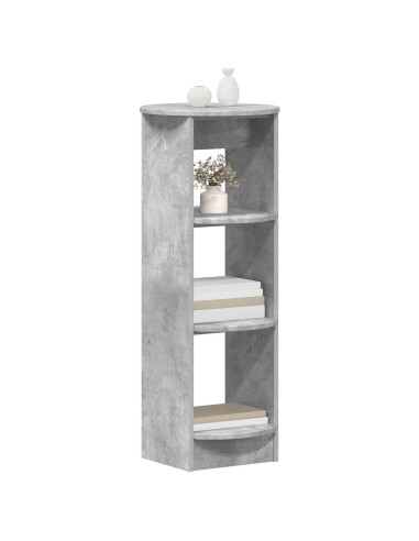 Mobile laterale Grigio Cemento 40 x 40 x 100 cm