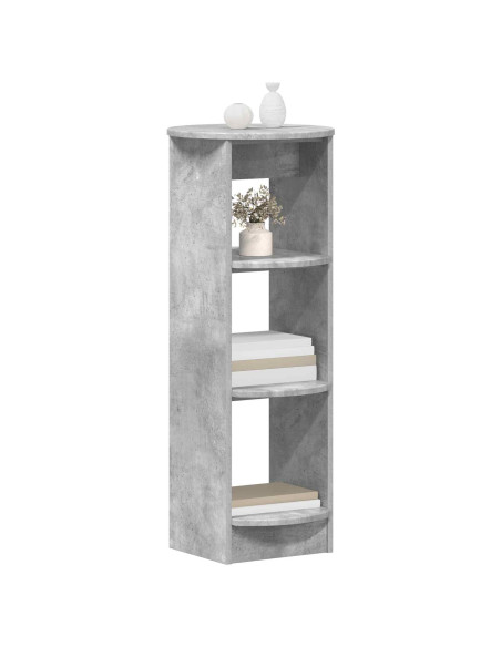 Mobile laterale Grigio Cemento 40 x 40 x 100 cm