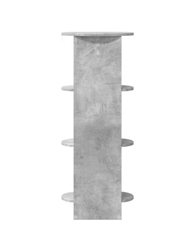 Mobile laterale Grigio Cemento 40 x 40 x 100 cm
