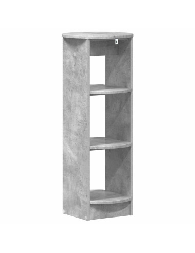 Mobile laterale Grigio Cemento 40 x 40 x 100 cm