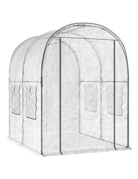Serra con telaio 160 x 200 x 192,5 cm PVC Trasparente