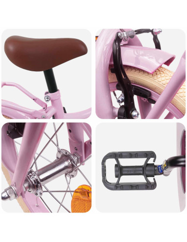 Bicicletta per Bambini 12 Pollici per bambini di 2-4 anni