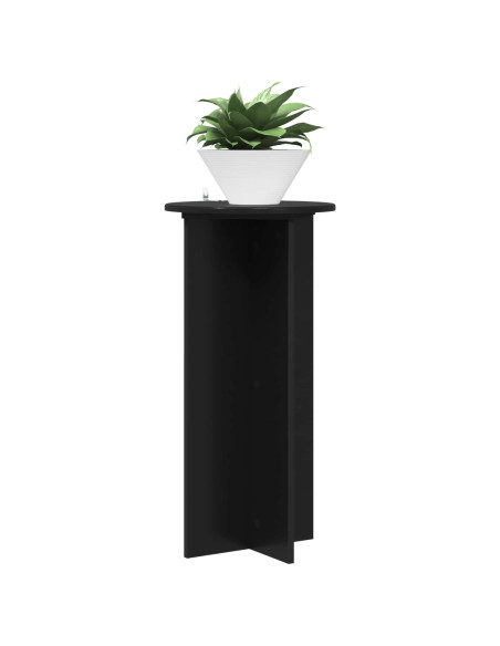 Supporto per piante 2 pcs Nero 40 x 40 x 80 cm