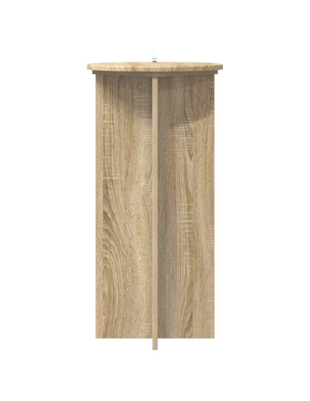 Supporto per piante 2 pcs Rovere Sonoma 40 x 40 x 80 cm