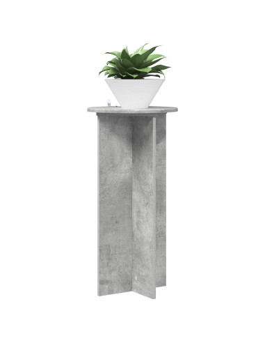 Supporto per piante 2 pcs Grigio Cemento 40 x 40 x 80 cm