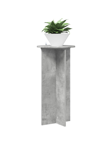 Supporto per piante 2 pcs Grigio Cemento 40 x 40 x 80 cm