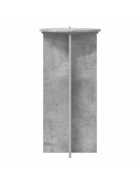 Supporto per piante 2 pcs Grigio Cemento 40 x 40 x 80 cm