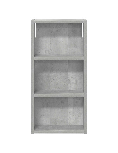 Armadio da bagno a muro Grigio Cemento 30 x 10 x 60,5 cm
