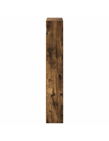 Armadio da bagno a muro Quercia Affumicata 30 x 10 x 60,5 cm