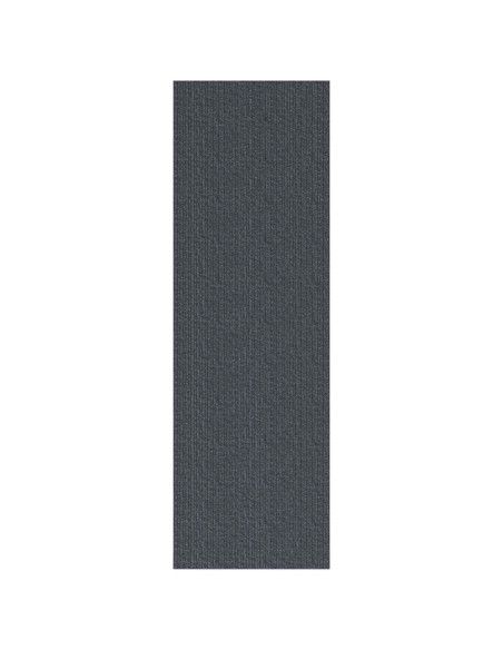Runner in Moquette Grigio 80 x 300 cm Tessuto