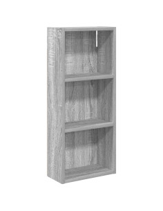 Armadio da bagno a muro Sonoma grigia 30 x 14 x 70 cm 2