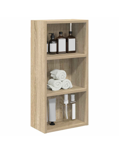 Armadio da bagno a muro Rovere Sonoma 30 x 16 x 62,5 cm