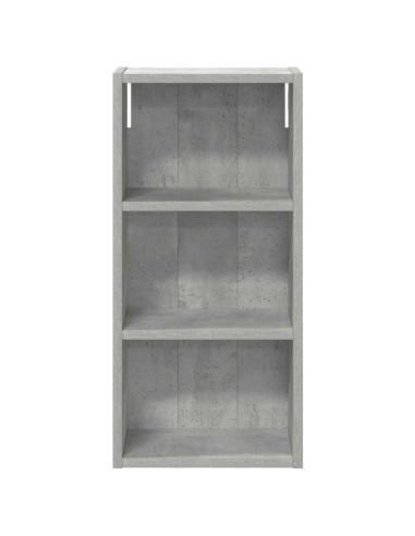 Armadio da bagno a muro Grigio Cemento 30 x 16 x 62,5 cm