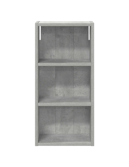 Armadio da bagno a muro Grigio Cemento 30 x 16 x 62,5 cm