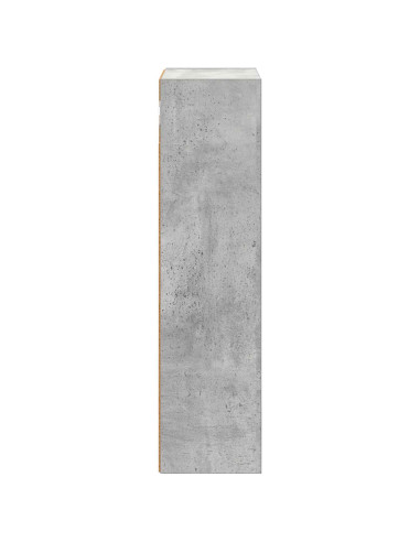 Armadio da bagno a muro Grigio Cemento 30 x 16 x 62,5 cm