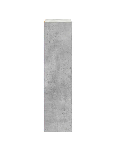 Armadio da bagno a muro Grigio Cemento 30 x 16 x 62,5 cm