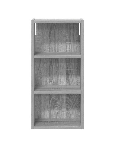 Armadio da bagno a muro Sonoma grigia 30 x 16 x 62,5 cm