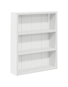 Armadio da bagno a muro con lo scaffale Bianco 40 x 10 x 50 cm 2
