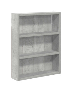 Armadio da bagno a muro Grigio Cemento 40 x 10 x 50 cm 2