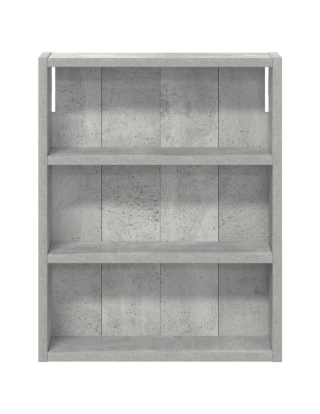 Armadio da bagno a muro Grigio Cemento 40 x 10 x 50 cm